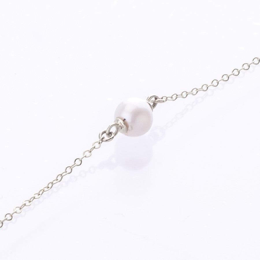 Freshwater Pearl Bracelet silver 