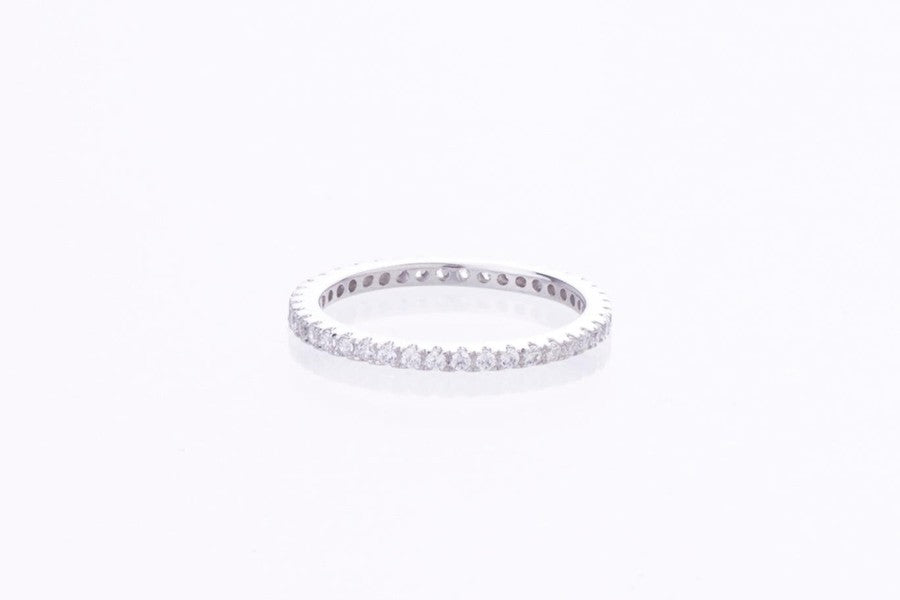 Full set diamond stacking ring 