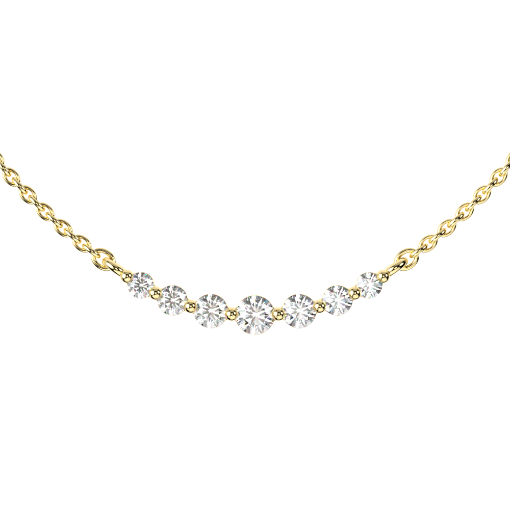 Graduated Diamond necklace