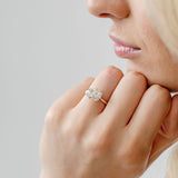 Harry and Co Adelaide Toi et Moi 2 stone engagement ring