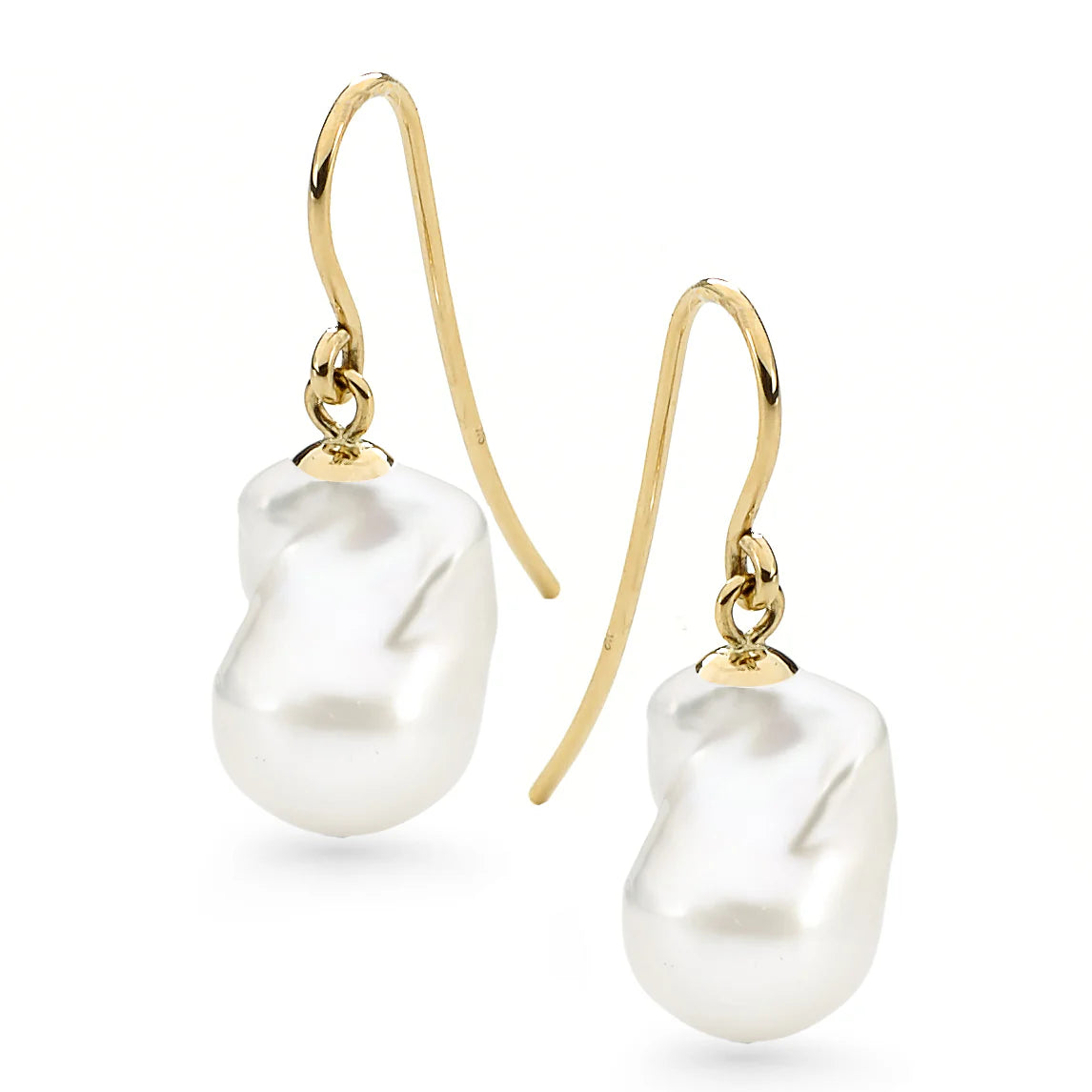 Bold Baroque Pearl Earrings