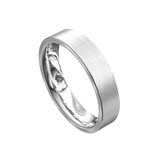 Jack | Mens Wedding Band Flat Profile