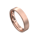 Jack | Mens Wedding Band Flat Profile