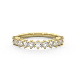 Lottie Statement Diamond Ring in Yellow Gold