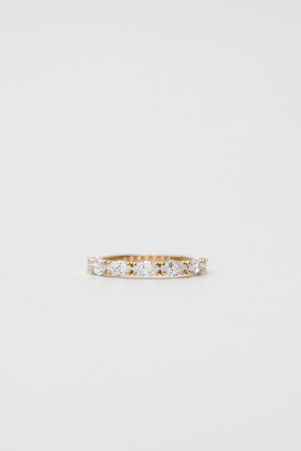 Marquise Cut Diamond Wedding Ring