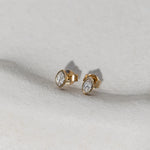 Marquise Cut Diamond Earrings