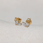 Marquise Cut Diamond Stud Earrings
