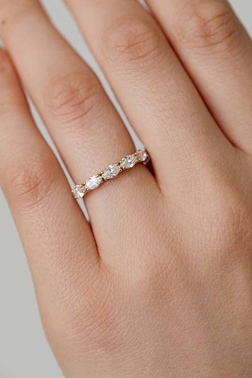 Marquise Cut Diamond Wedding Ring 3