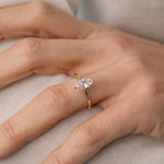 marquise solitaire engagement ring