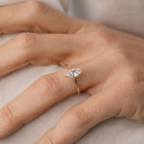 marquise solitaire engagement ring