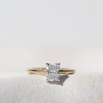 Radiant Cut Solitaire Engagement Ring