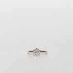 Round Brilliant Cut Diamond Solitaire Engagement Ring