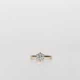 Round Brilliant Cut Diamond Solitaire Engagement Ring