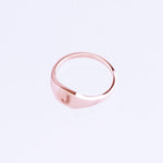 Signet Ring in 9kt rose gold 