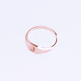 Signet Ring in 9kt rose gold 
