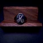 Signet ring initials 