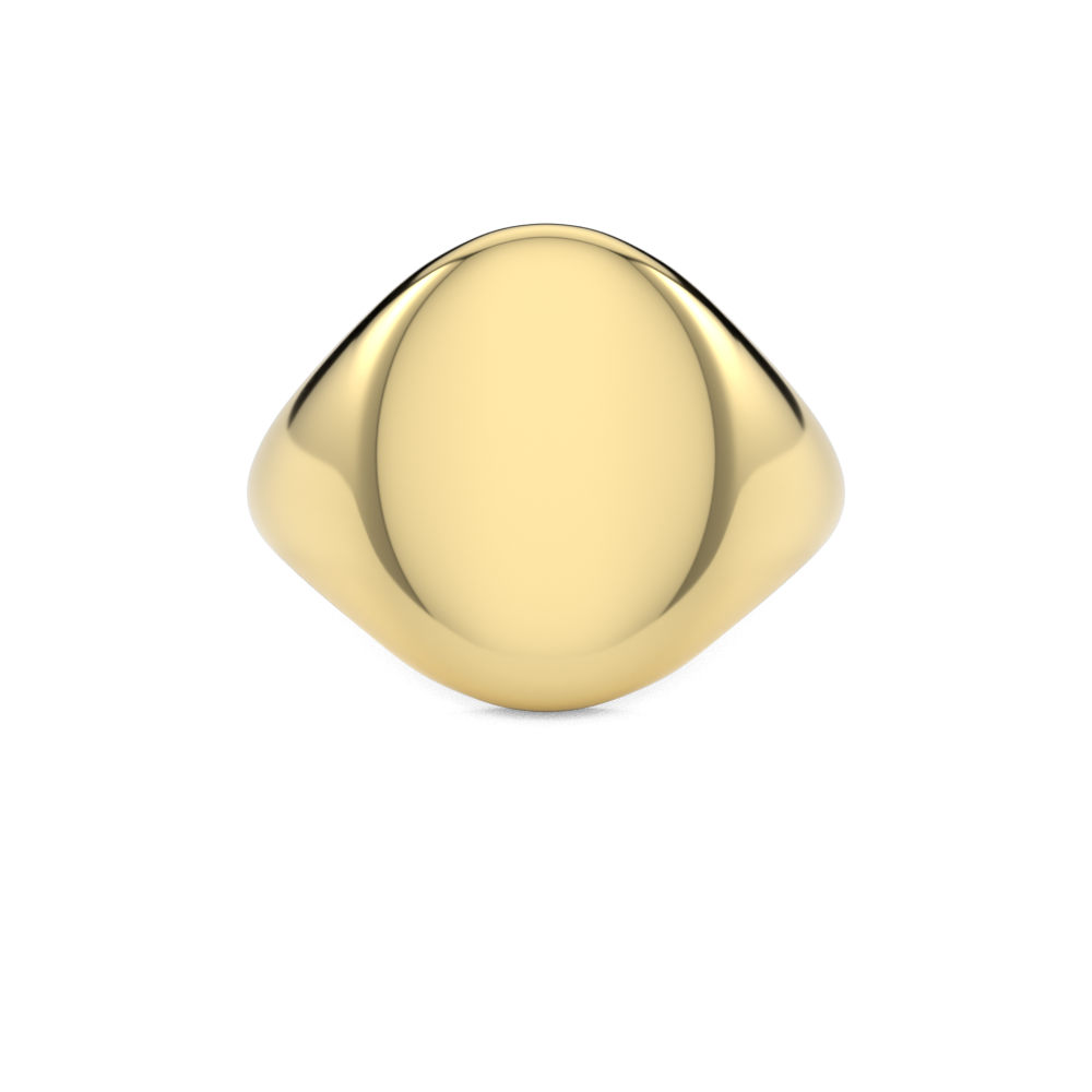SolidGoldOvalSignetring