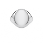 SolidWhiteGoldOvalSignetRing
