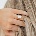 Spaced Diamond wedding Band
