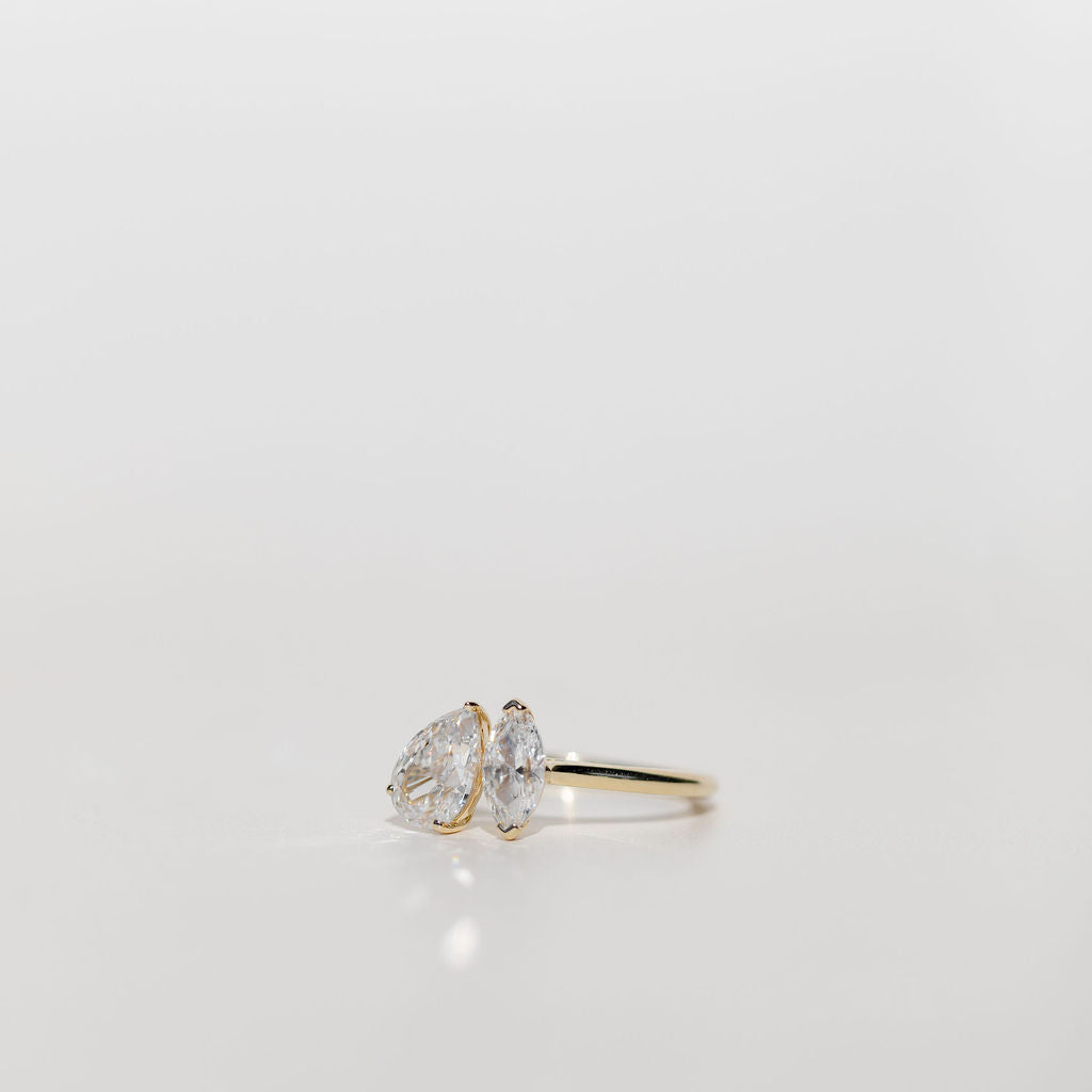 Toi et Moi Engagement Ring Harry and Co Jewellery