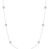 Diamond Dotted Necklace