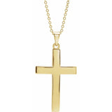 Yellow Gold Cross Pendant