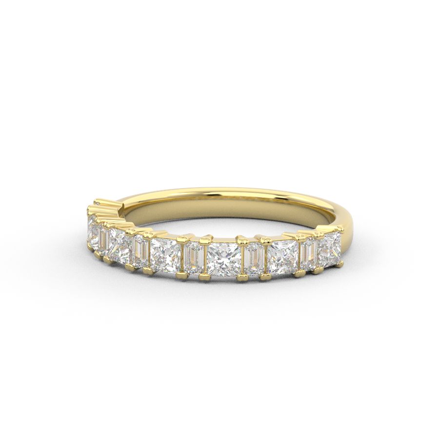 statement diamond wedding ring
