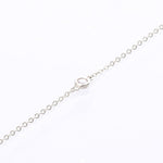  bezel set diamond bracelet 9ct white gold 