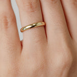 chunky wedding band 