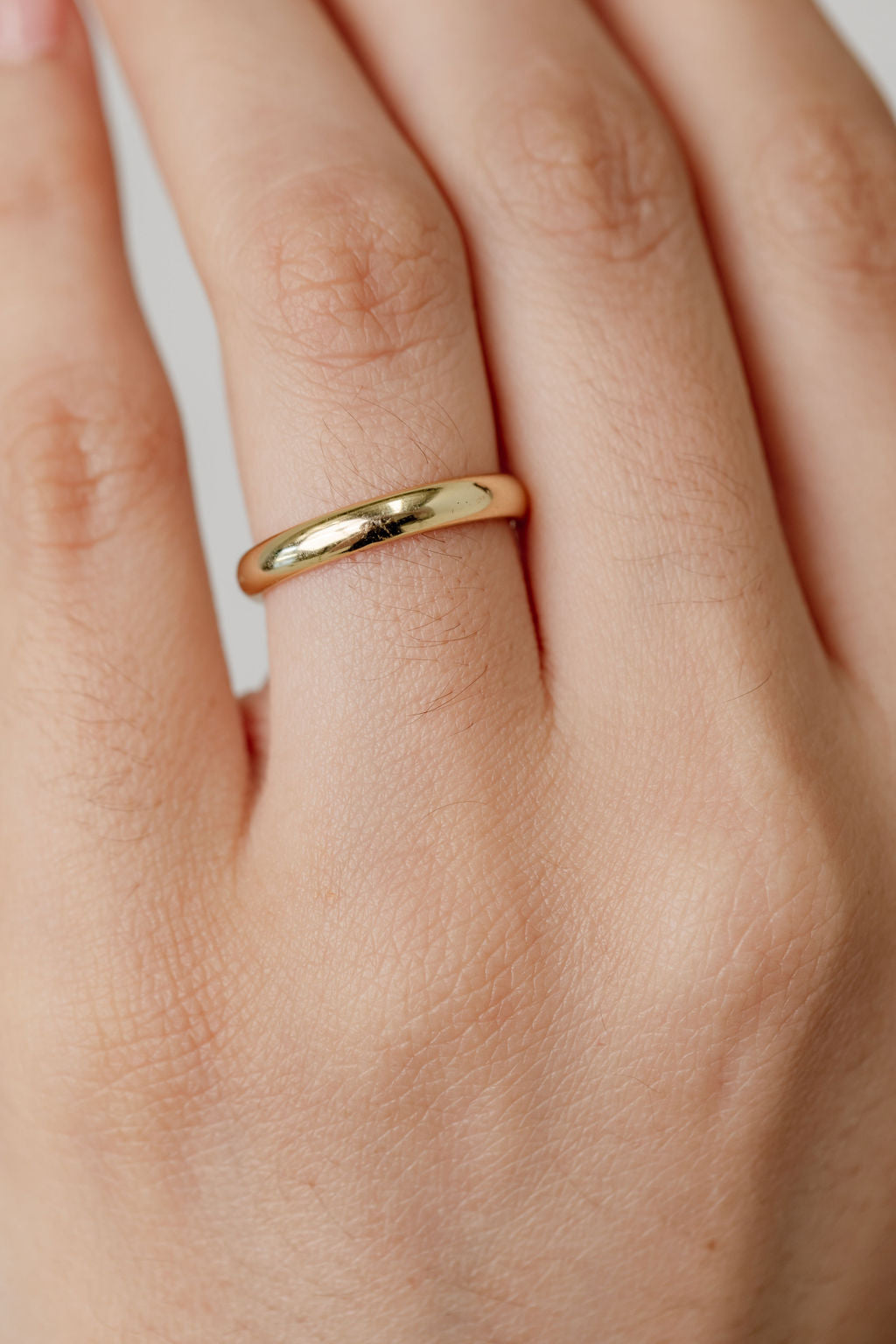 chunky wedding band 