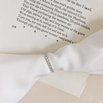 White gold diamond wedding ring