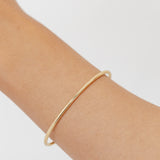 gold bangle Oval 
