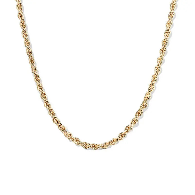 gold rope yellow chain