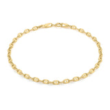 gucci link 9kt yellow gold bracelet