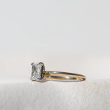 Radiant Cut Diamond Solitaire Engagement Ring