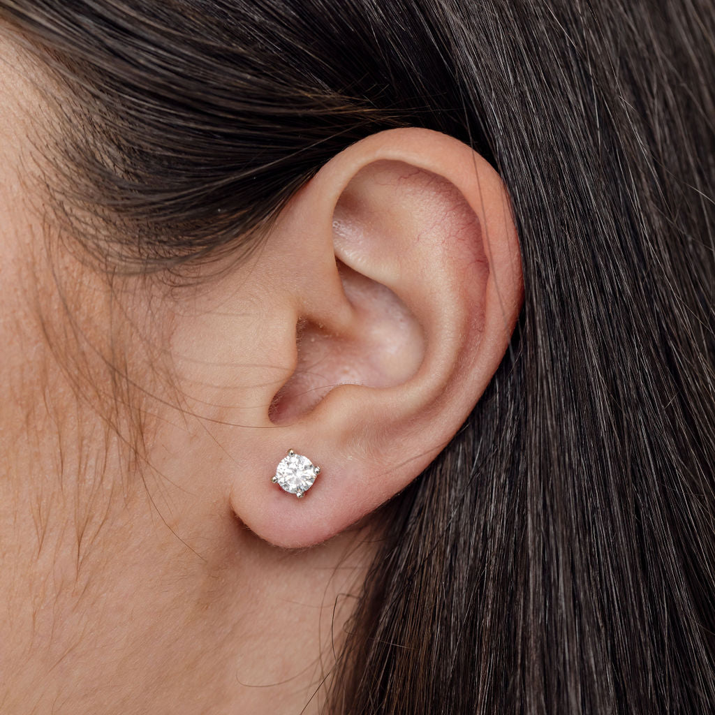 Diamond Stud Earrings