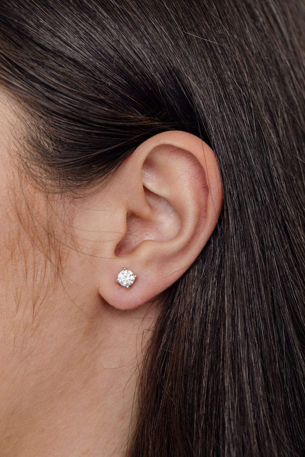 Diamond Stud Earrings