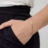 Gold Bar Bracelet Engravable