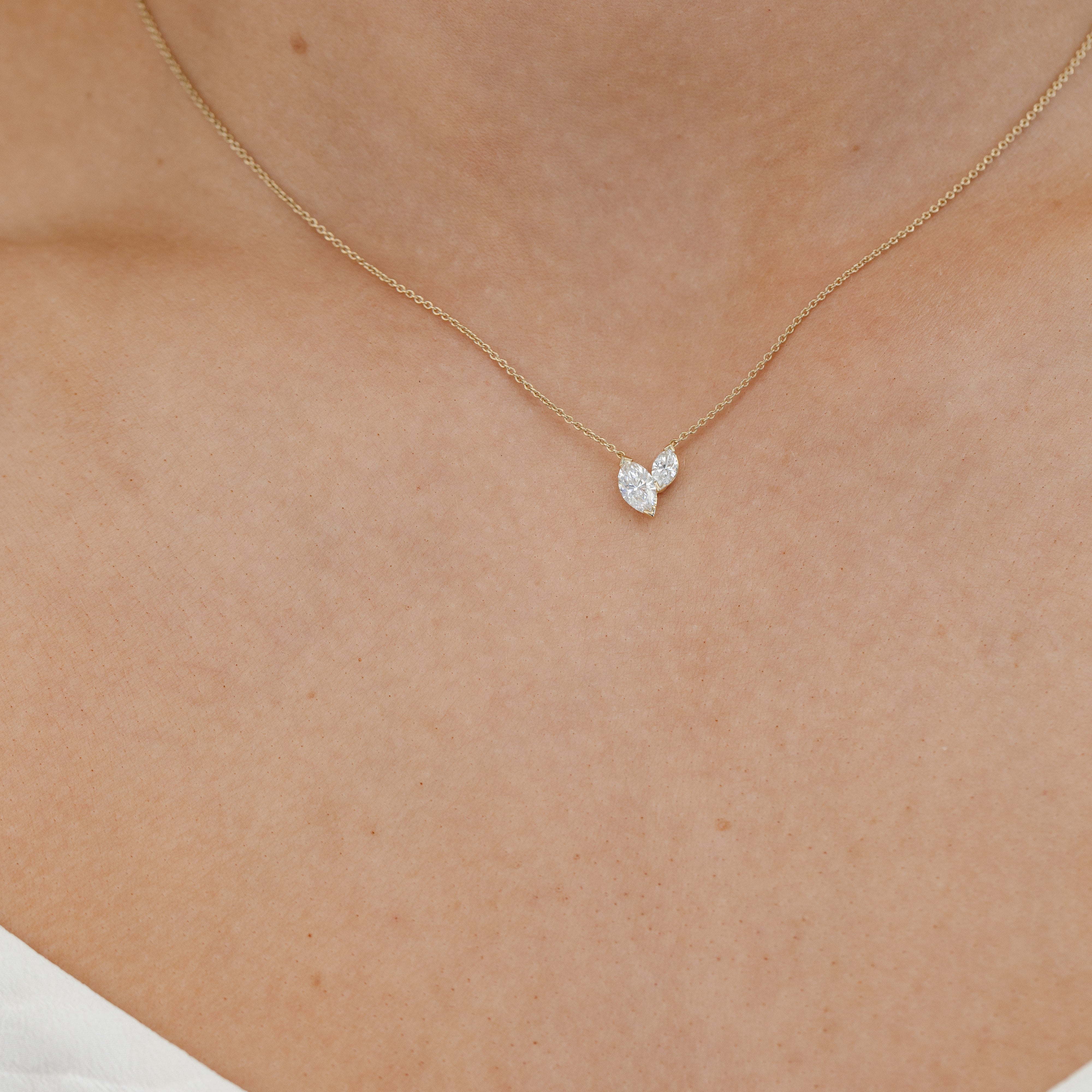heart diamond necklace 