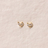 heart shape diamond earring 