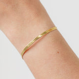 herringbone bracelet yellow gold 