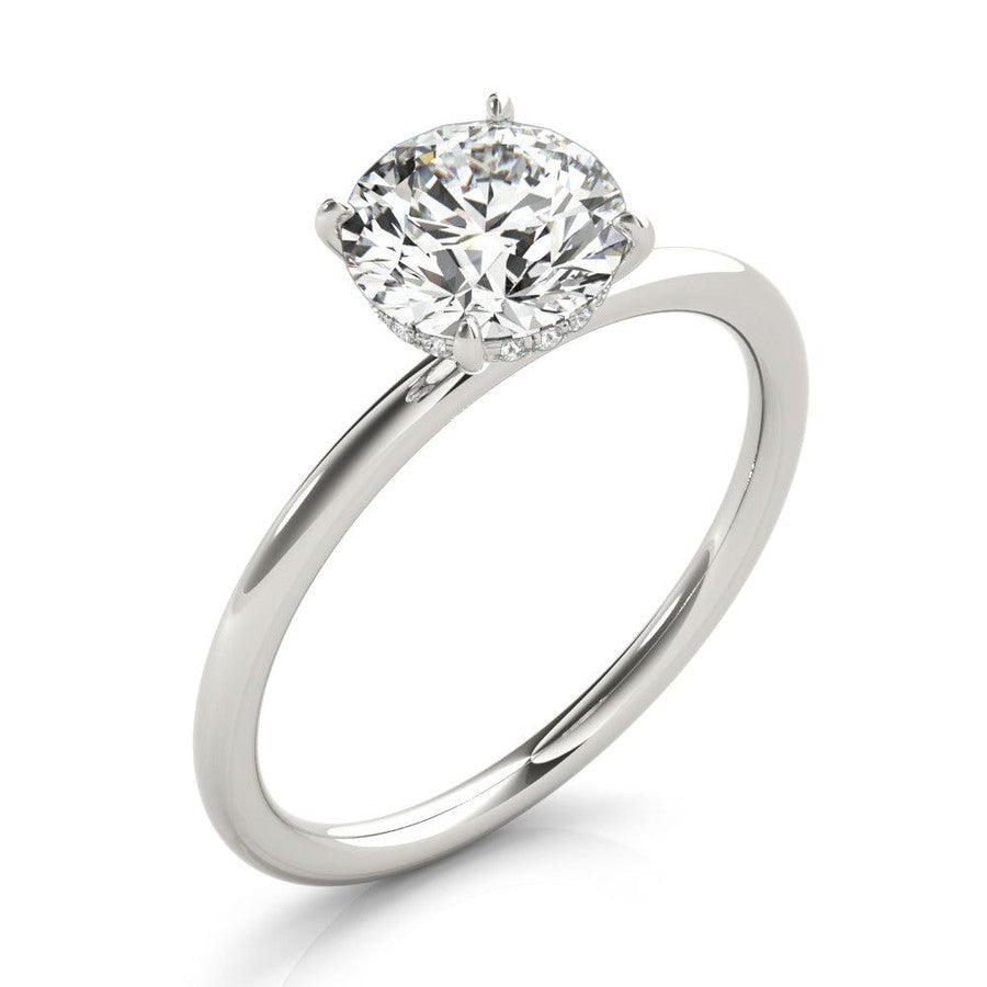 Hidden Halo | Engagement Ring