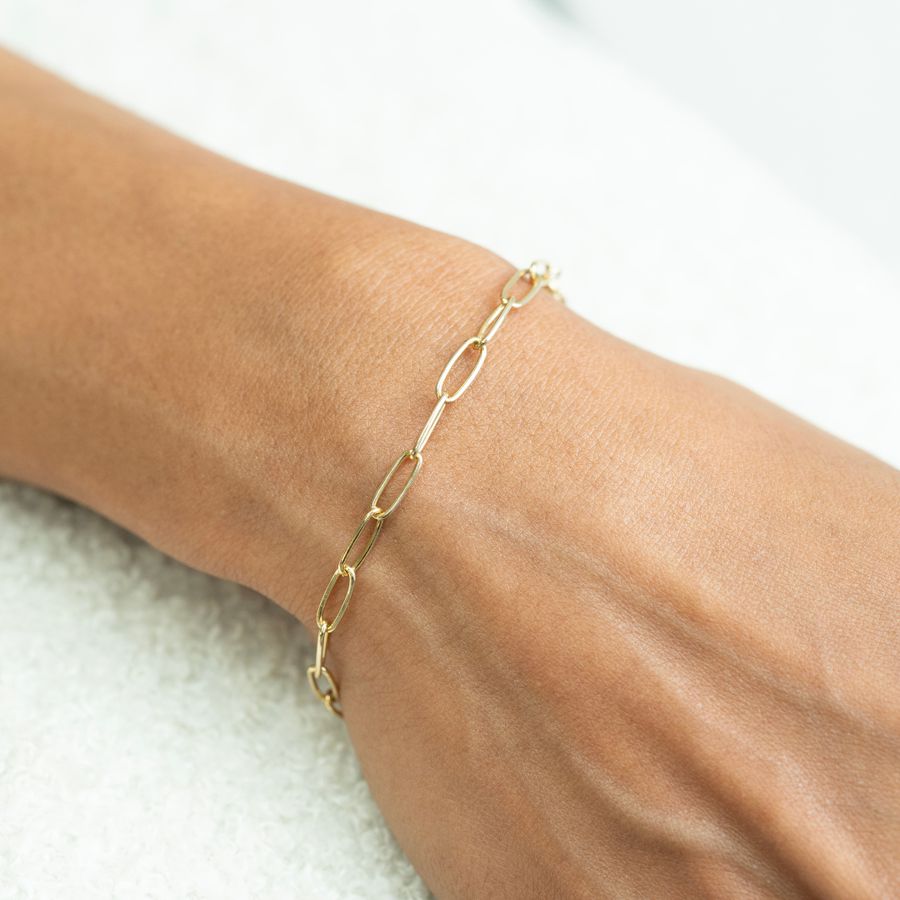 Long link bracelet