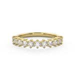 Lottie Statement Diamond Ring in Yellow Gold