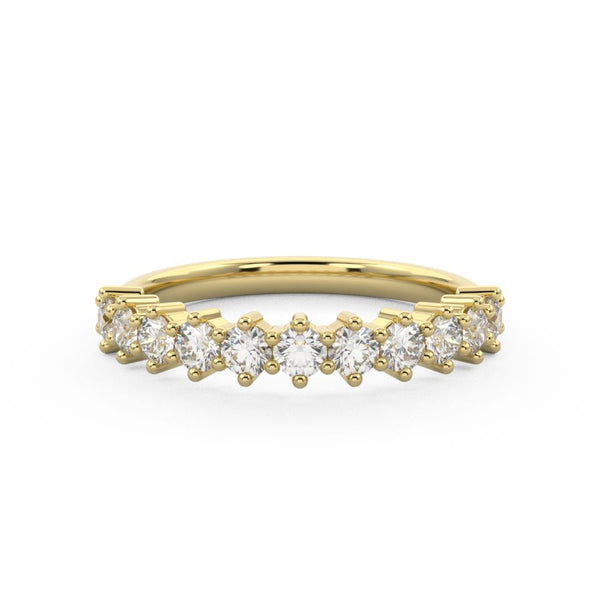 Lottie Statement Diamond Ring in Yellow Gold