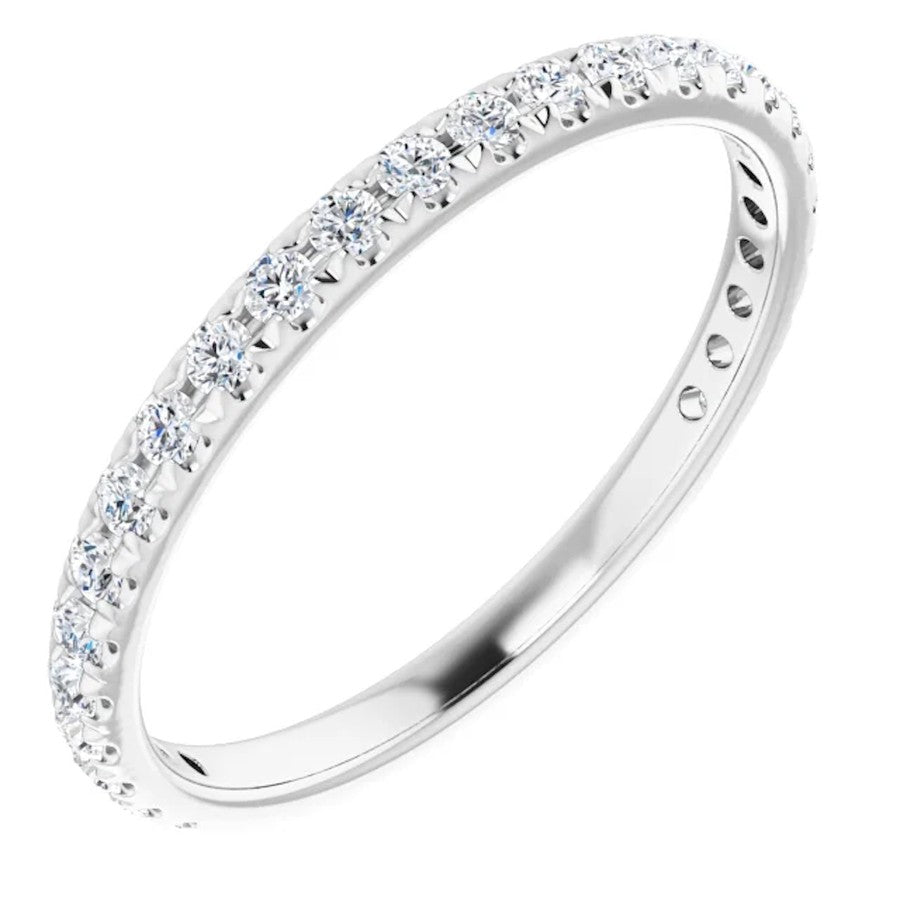 white gold diamond wedding ring