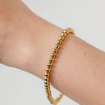 maxi gold ball bracelet  yellow gold