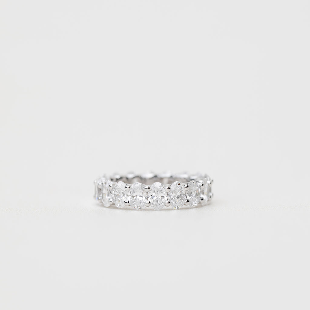 oval diamond statement ring