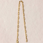paper clip bracelet small 9kt YG