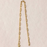 paper clip bracelet small 9kt YG